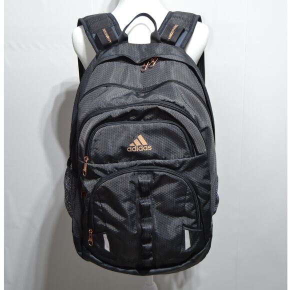 Adidas Prime Black & Rose Gold Backpack - Picture 1 of 15